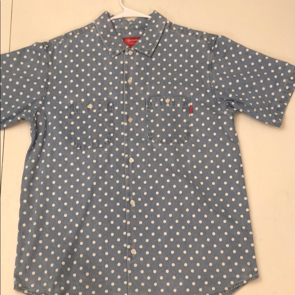 Supreme Short sleeve collared shirt size M